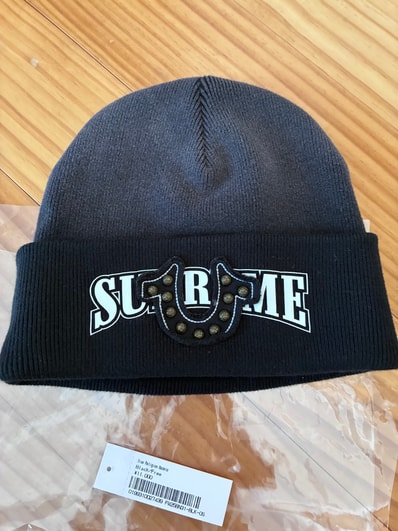 Supreme x True Religion Beanie "Black"