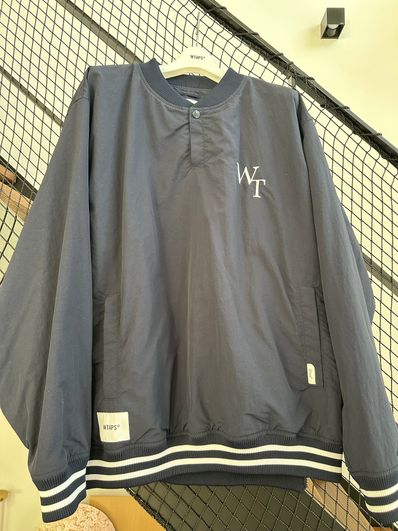 Wtaps Pitch /Jacket / Nylon. Tussah. League "Navy"