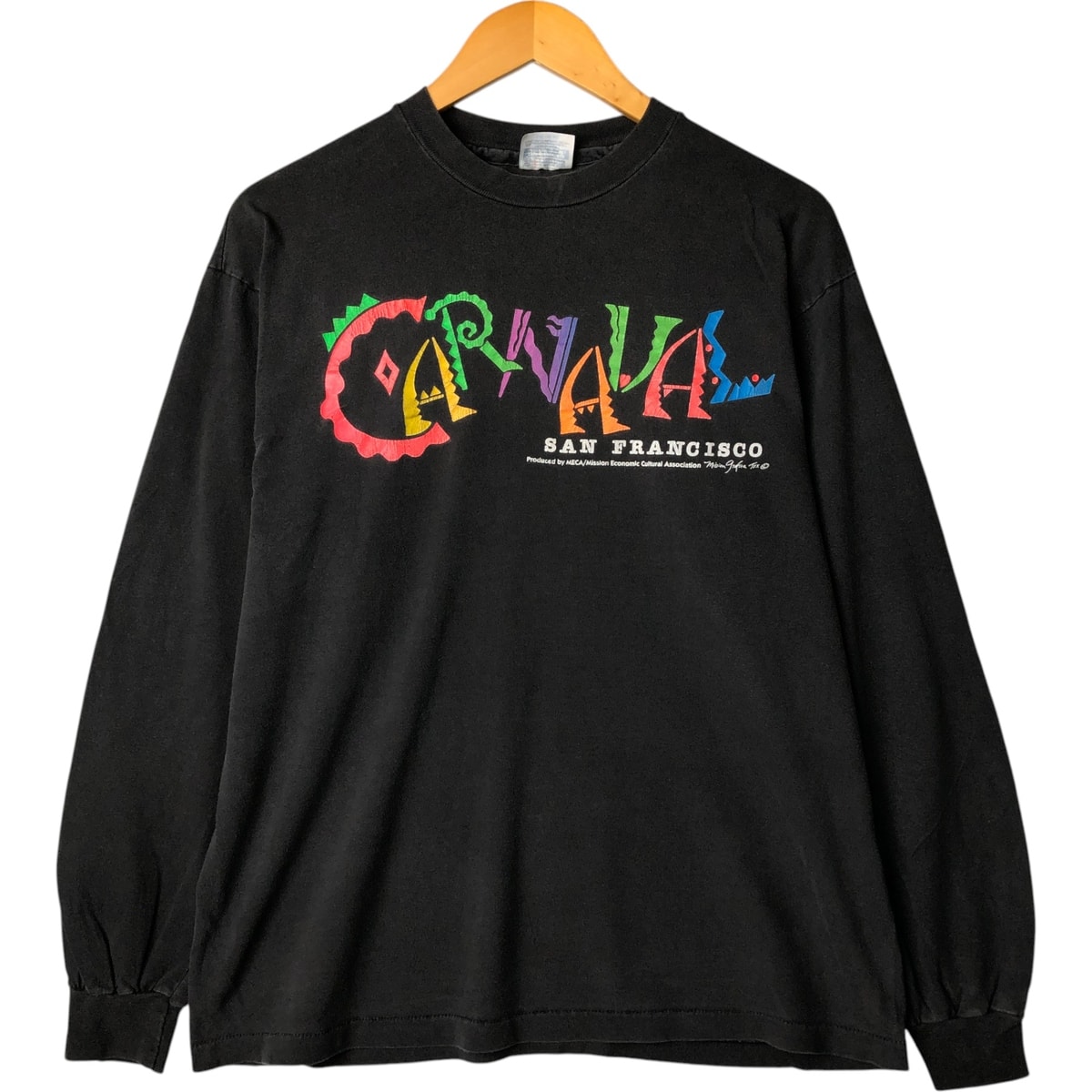 古着 80年代 ヘインズ Hanes ロングTシャツ ロンT USA製 メンズL相当 ヴィンテージ/eaa576995