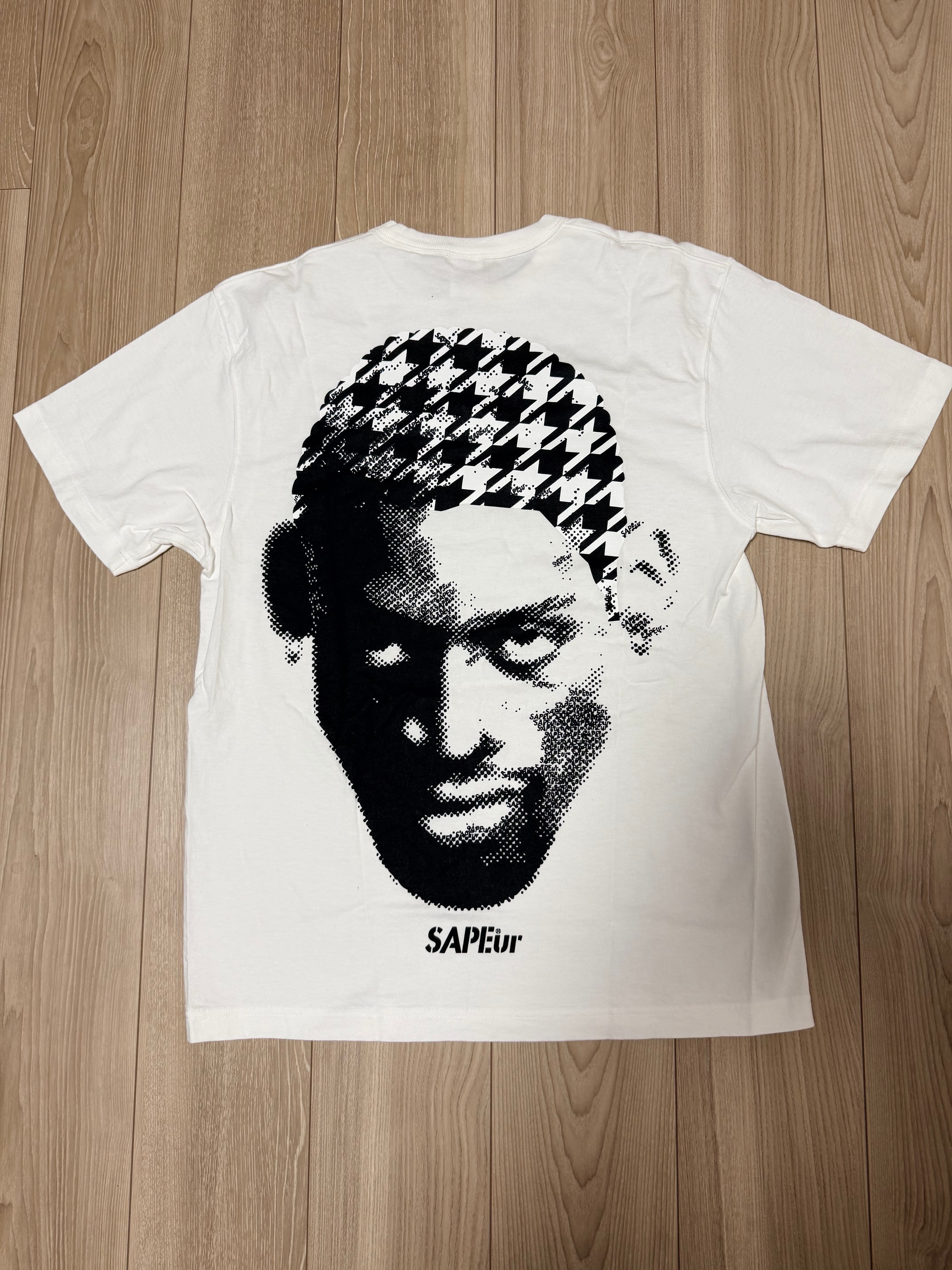 SAPEur x MASATOSHI HAMADA Mintblue S/S Tee 