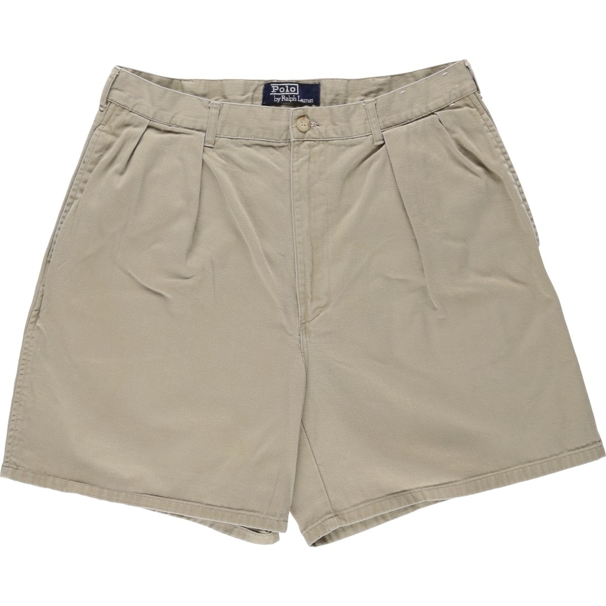 古着 ラルフローレン Ralph Lauren POLO by Ralph Lauren ツータック チノショーツ ショートパンツ メンズw32相当/eaa643735