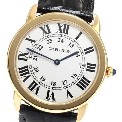 ☆良品 カルティエ ロンド ソロ LM W6700455 メンズ 【中古】