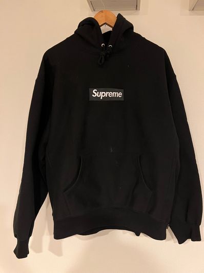 Supreme Box Logo Hooded Sweatshirt "Black" (23FW)