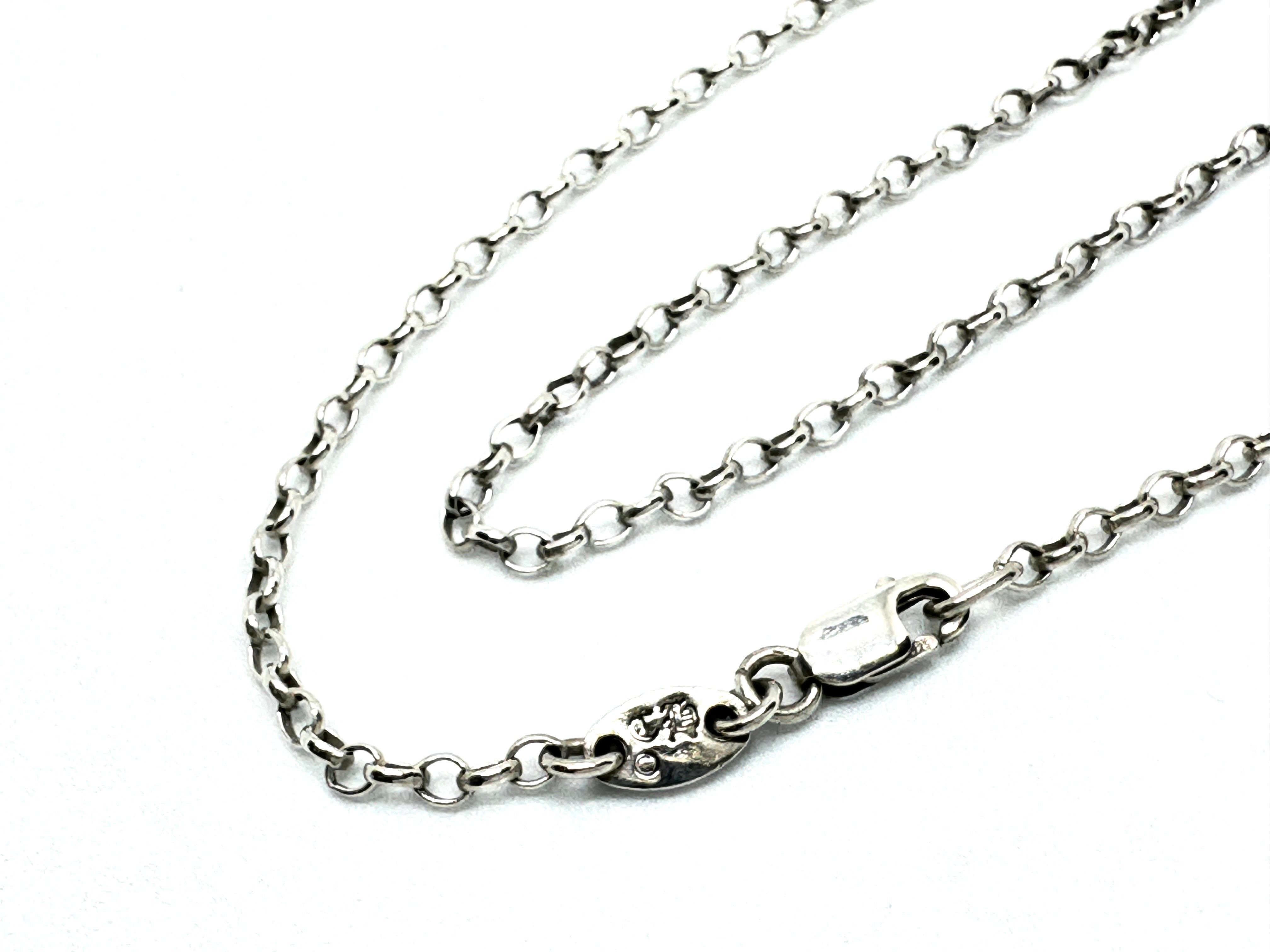 Chrome Hearts Neck Chain Roll 50cm (20inch) "Silver"