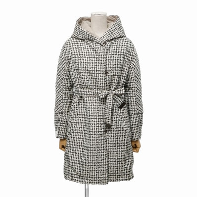 S Max Mara エス マックスマーラ コート サイズ38 リバーシブル 中綿 グースダウン ベルテッド ブランド古着【中古】20260128/RA7495