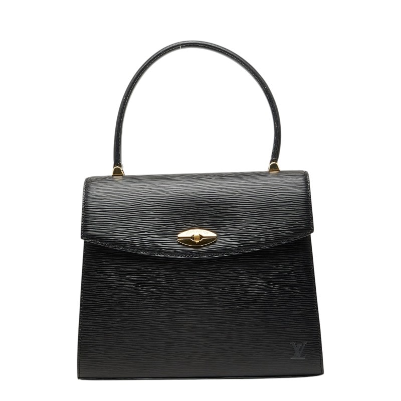 ルイ ヴィトン エピ マルゼルブ ハンドバッグ トップハンドル M52372 ブラック ゴールド PVC レザー レディース LOUIS VUITTON 【中古】
