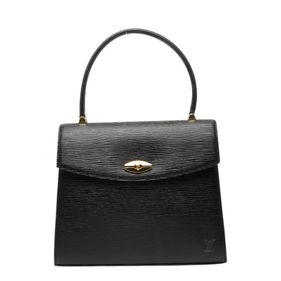 ルイ ヴィトン エピ マルゼルブ ハンドバッグ トップハンドル M52372 ブラック ゴールド PVC レザー レディース LOUIS VUITTON 【中古】