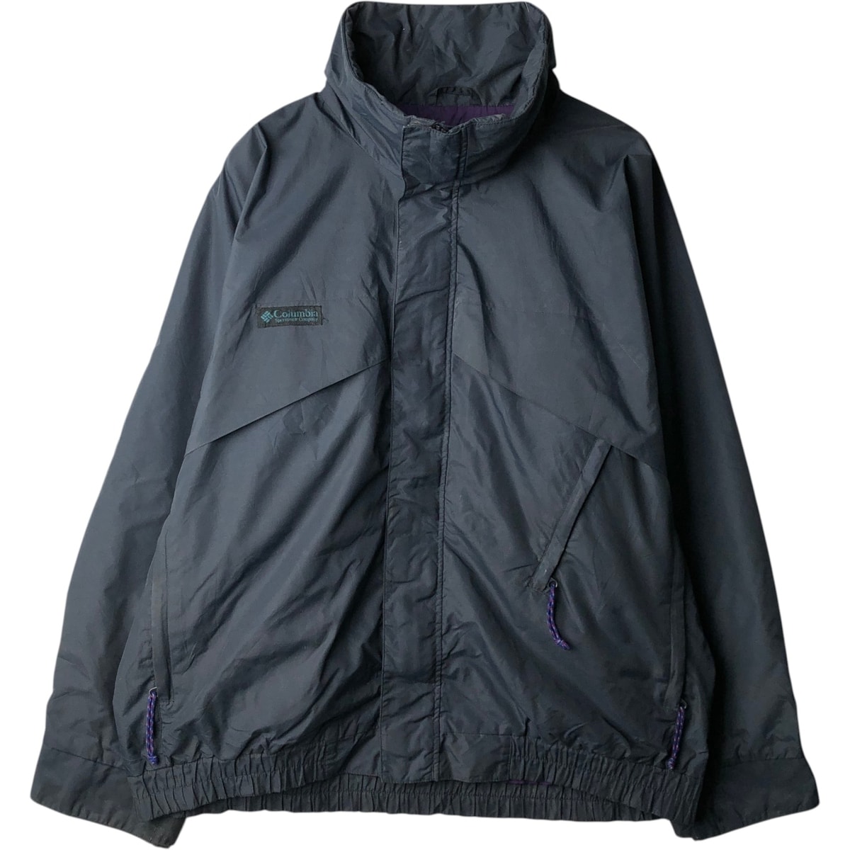 古着 90年代 コロンビア Columbia Whirlibird 白タグ マウンテンジャケット シェルジャケット メンズL相当 ヴィンテージ/eaa630320