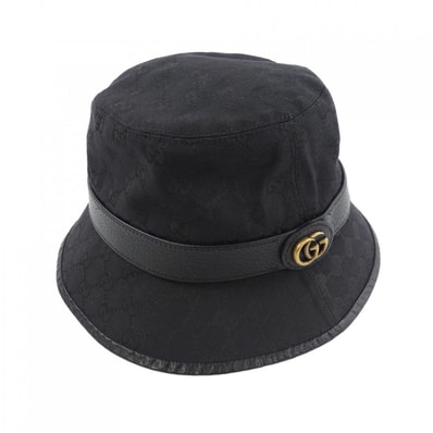 グッチ GUCCI ダブルG付き GGキャンバス バケットハット 576587 4HG53 ハット