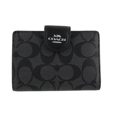 コーチ レザー 二つ折り財布 coach シグネチャー c0082-svdk6