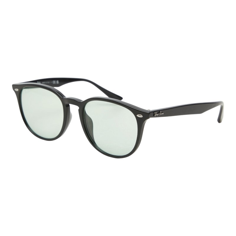 レイバン 味アンフィット ボストンシェイプ サングラス RB4259-F 601/2 ブラック プラスチック レディース Ray-Ban 【中古】