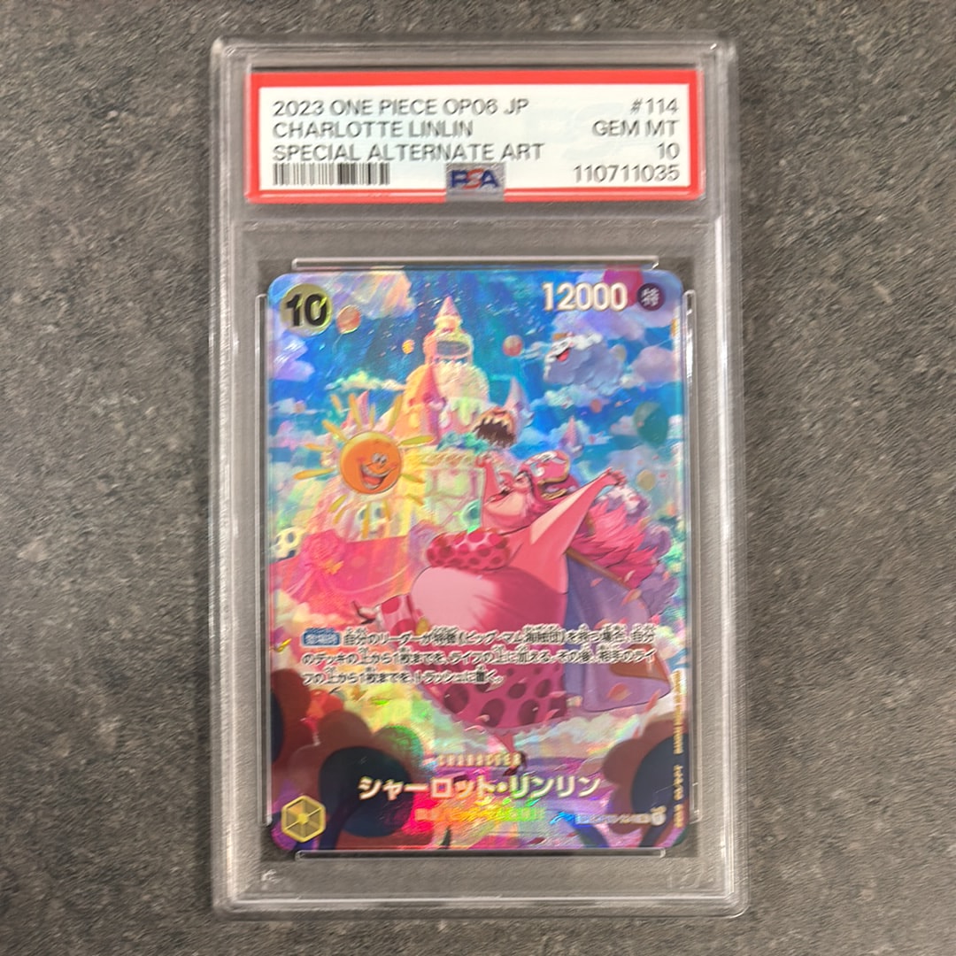 PSA10】シャーロット・リンリン SR-SPC [OP03-114] (ブースターパック