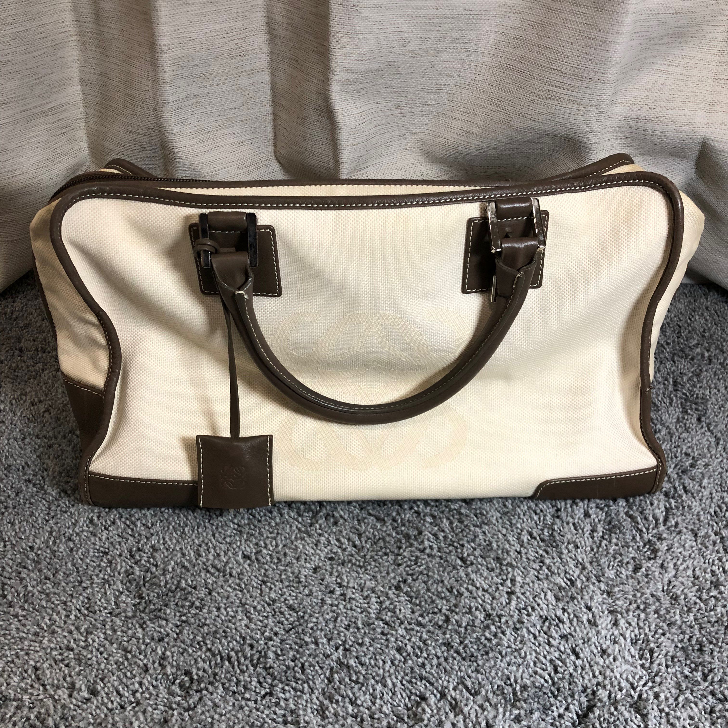 ロエベ キャンバス アマソナ バッグ