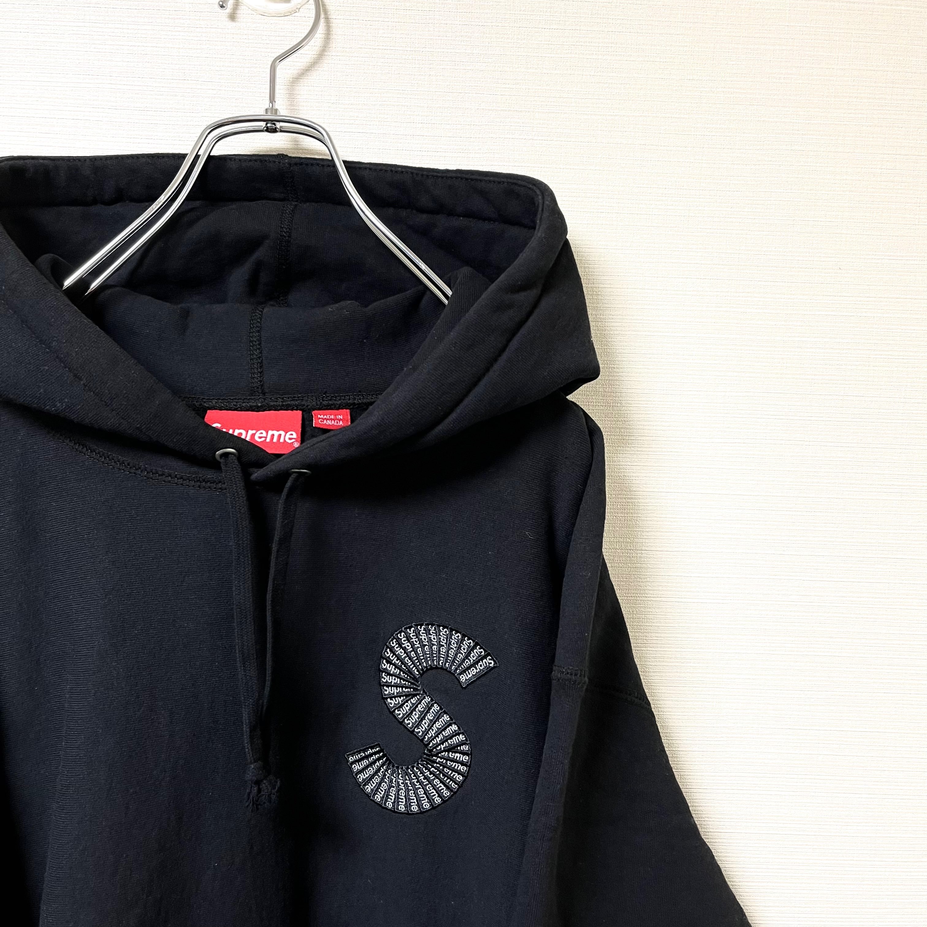 Supreme S Logo Hooded Sweatshirt "Black" (20FW)