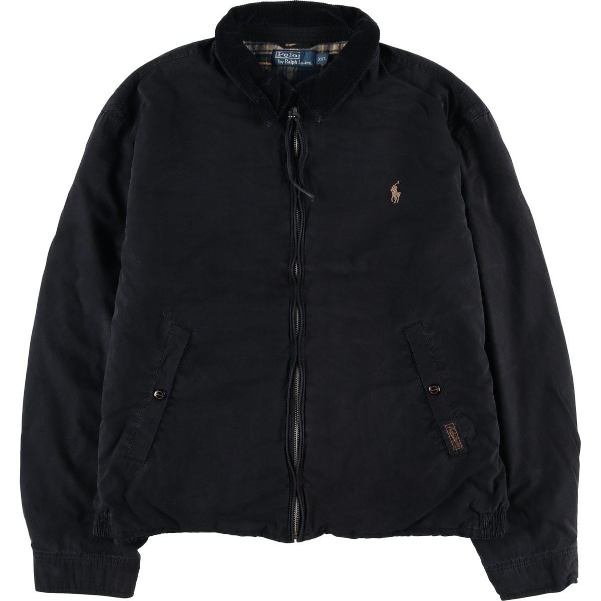 古着 ラルフローレン Ralph Lauren POLO by Ralph Lauren 中綿入り スイングトップ スポーツジャケット メンズXXL相当/eaa619861