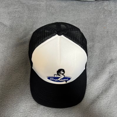 Supreme Pin Up Mesh Back 5-Panel "Black"