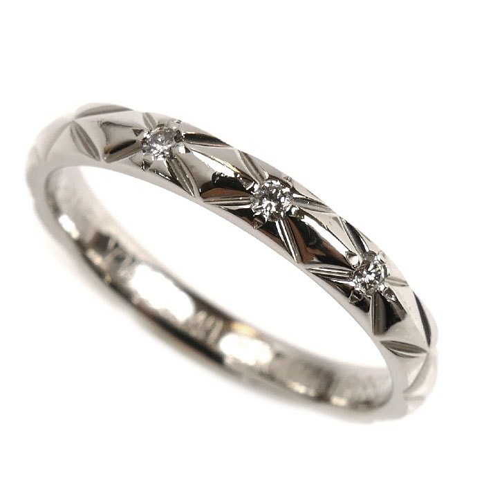 目立った傷や汚れなし】CHANEL シャネル Pt950プラチナ マトラッセ 3P