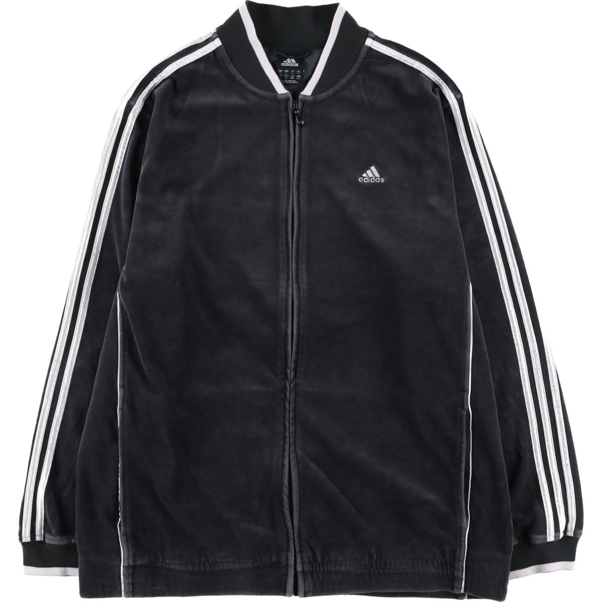 古着 アディダス adidas ベロアジャージ トラックジャケット メンズL相当/eaa629412