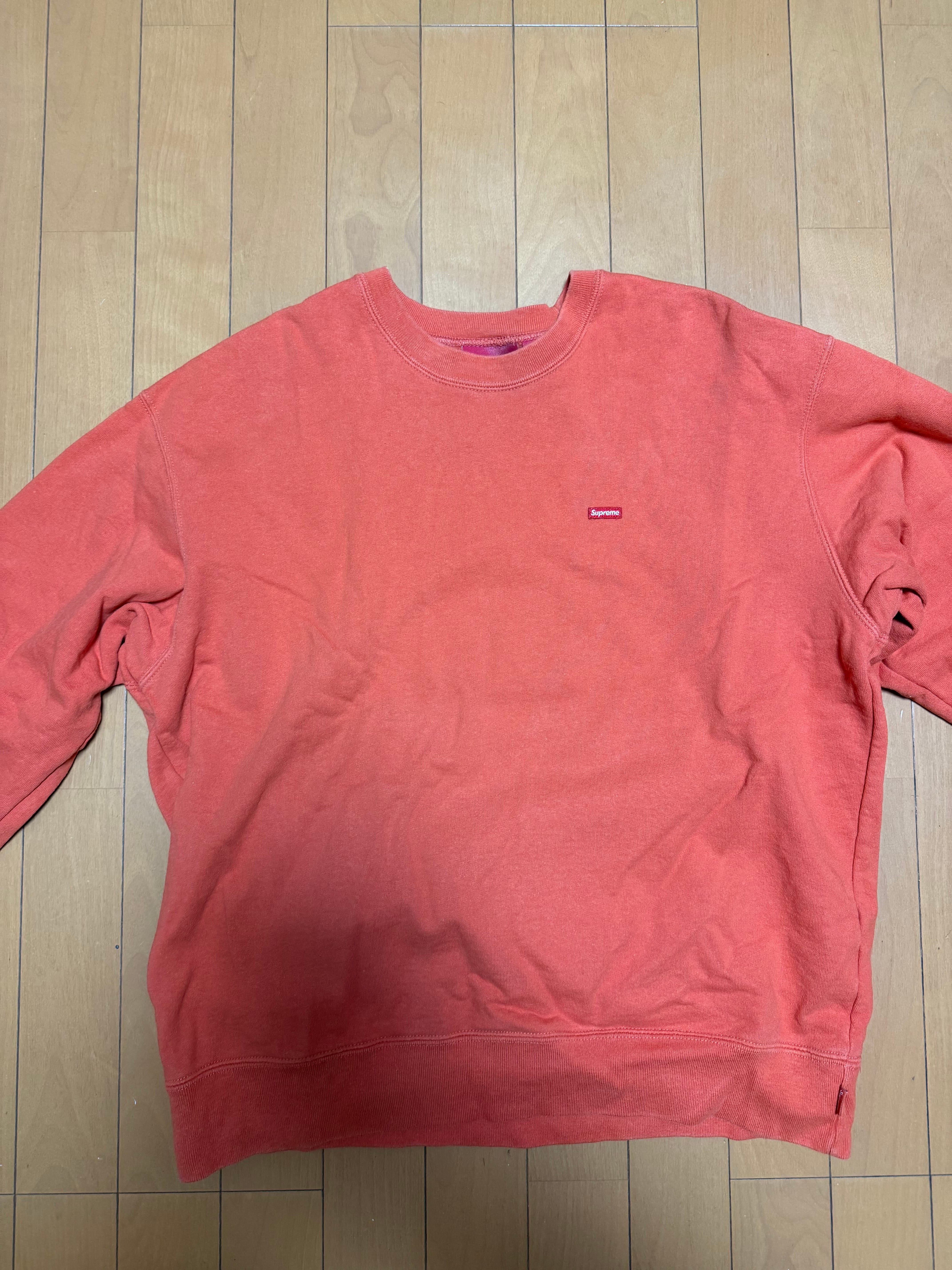 Supreme Small Box Crewneck orange 