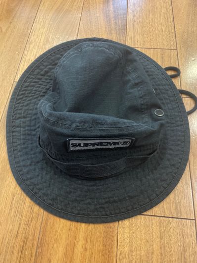 Supreme Reflective Patch Boonie "Black"
