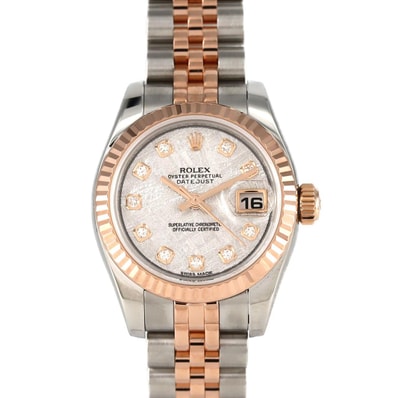 ロレックス デイトジャスト 179171G SSxPG 自動巻 ランダム番