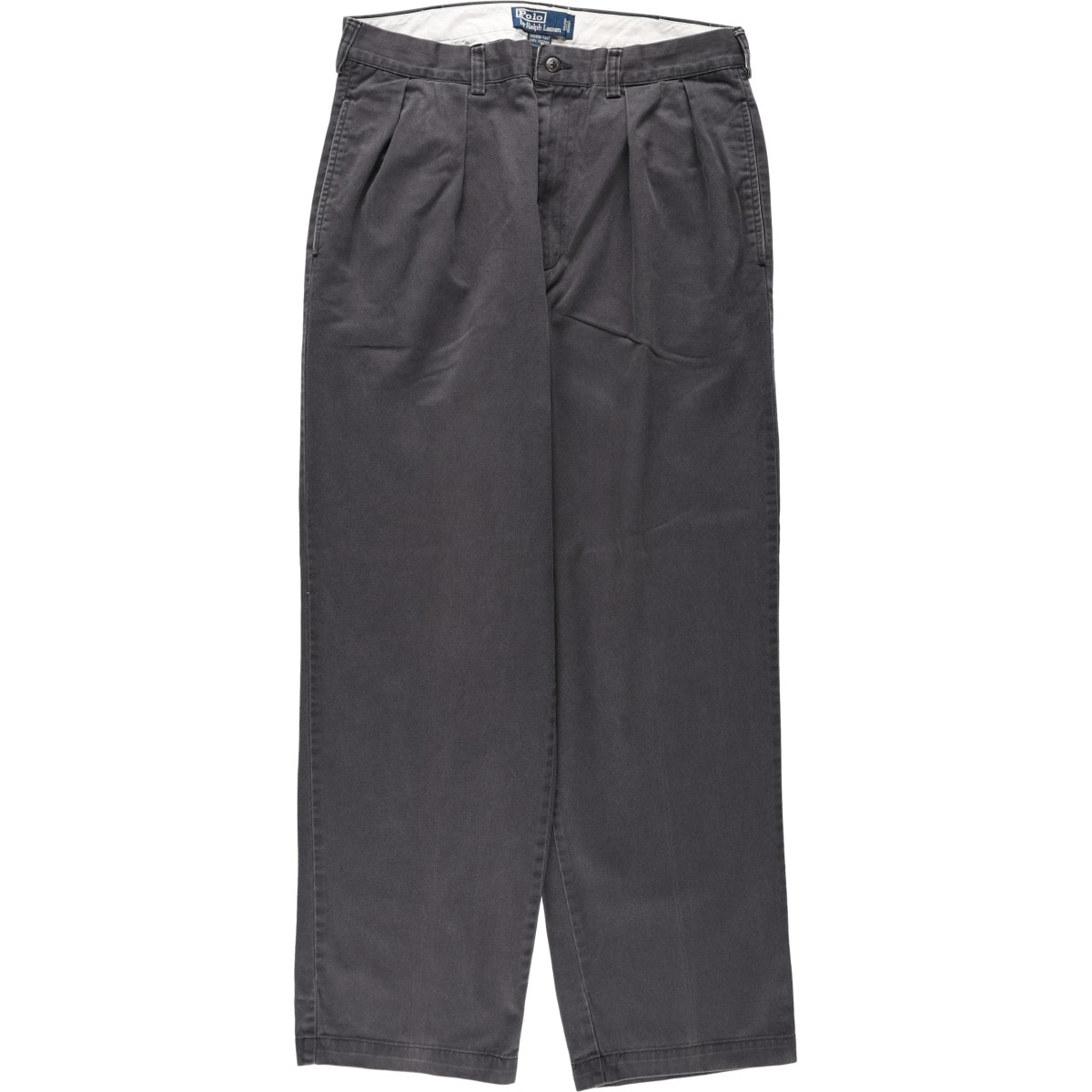 古着 ラルフローレン Ralph Lauren POLO by Ralph Lauren ANDREW PANT ツータック チノパンツ メンズw33相当/eaa682556