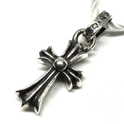 Chrome Hearts Cross Baby Fat Charm "Silver"