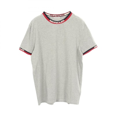 モンクレール MONCLER 半袖Tシャツ 衣料品 トップス コットン メンズ グレー系 / ネイビー系 / レッド系 【中古】