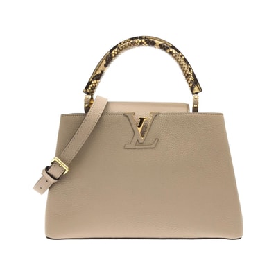 ルイヴィトン エキゾチックレザー カプシーヌ MM N92802 バッグ