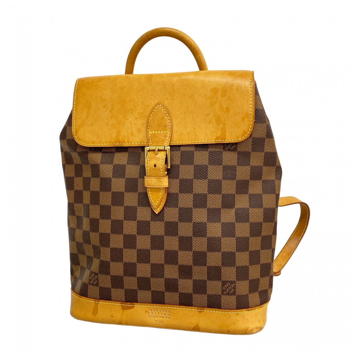 【6dd4905-k】ルイヴィトン リュック・デイパック ダミエ ミエアルルカン N99038 エベヌ【中古】レディース