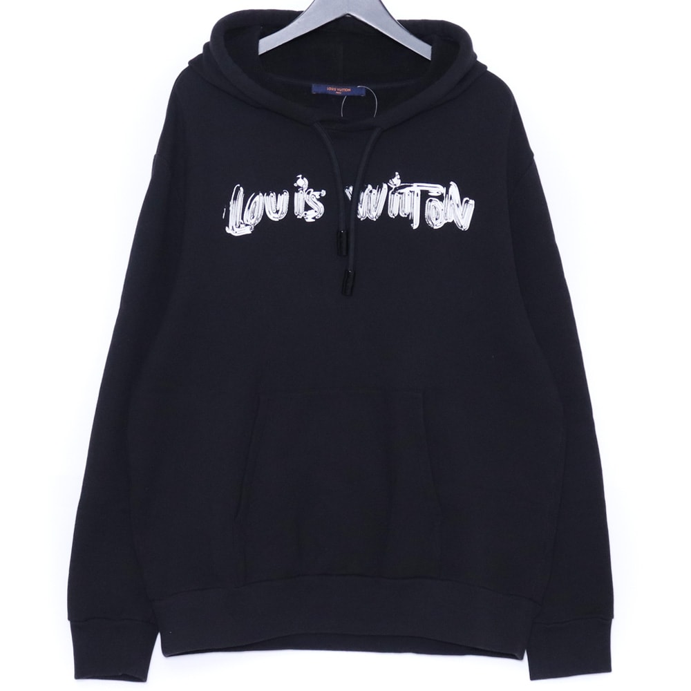 LOUIS VUITTON Amen Break グラフィックロゴ スウェットパーカー