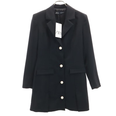 未使用 ZARA ザラ テーラードジャケット M ブラック
