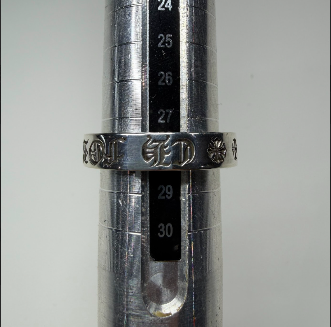 クロムハーツ 6mm スペーサーリング フォーエバー 