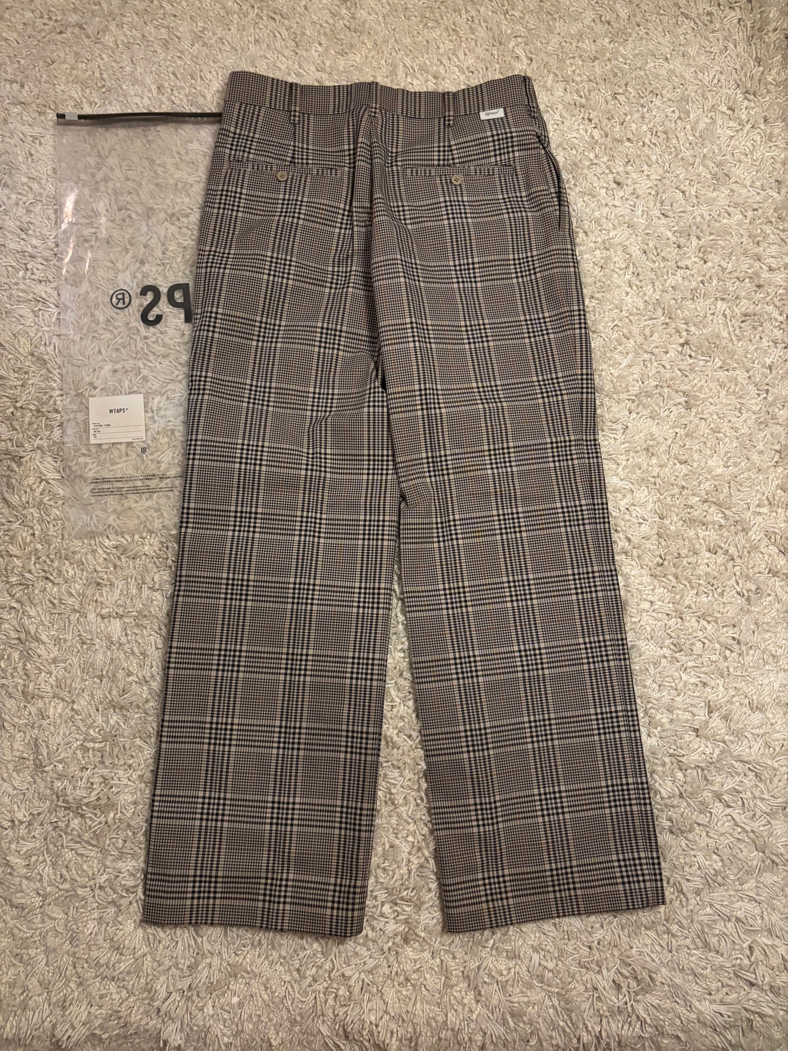 WTAPS LEZ / STRT 02 / Trousers / Nlpl Twill Textile "Beige"