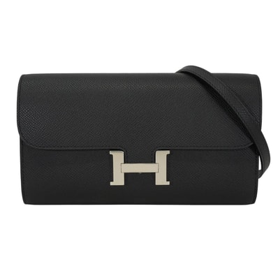 HERMES エルメス 長財布 コンスタンス ロング ウォレット トゥーゴー 黒 (ブラック) エプソン シルバー金具 G刻印 新品未使用