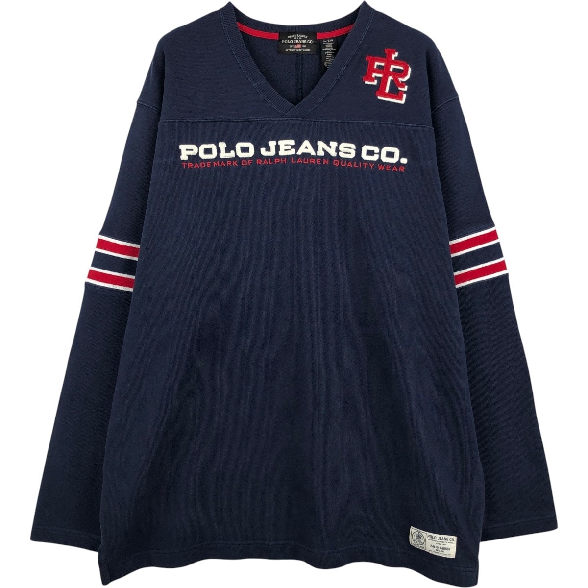 古着 ラルフローレン Ralph Lauren POLO JEANS COMPANY ロングTシャツ ロンT メンズXL相当/eaa684651