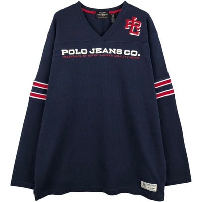 古着 ラルフローレン Ralph Lauren POLO JEANS COMPANY ロングTシャツ ロンT メンズXL相当/eaa684651