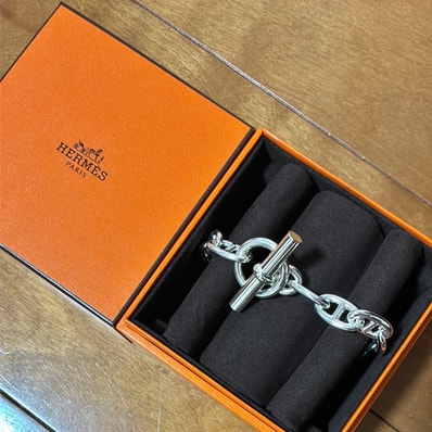 Hermes Chaine D'ancre GM Bracelet "Silver"