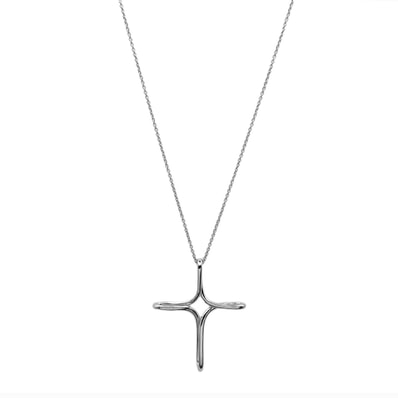 TIFFANY&Co. ティファニー インフィニティクロス エルサ・ペレッティ ネックレス
ペンダント ロザリオ SV925 シルバー 新品仕上済 ユニセックス
【中古】