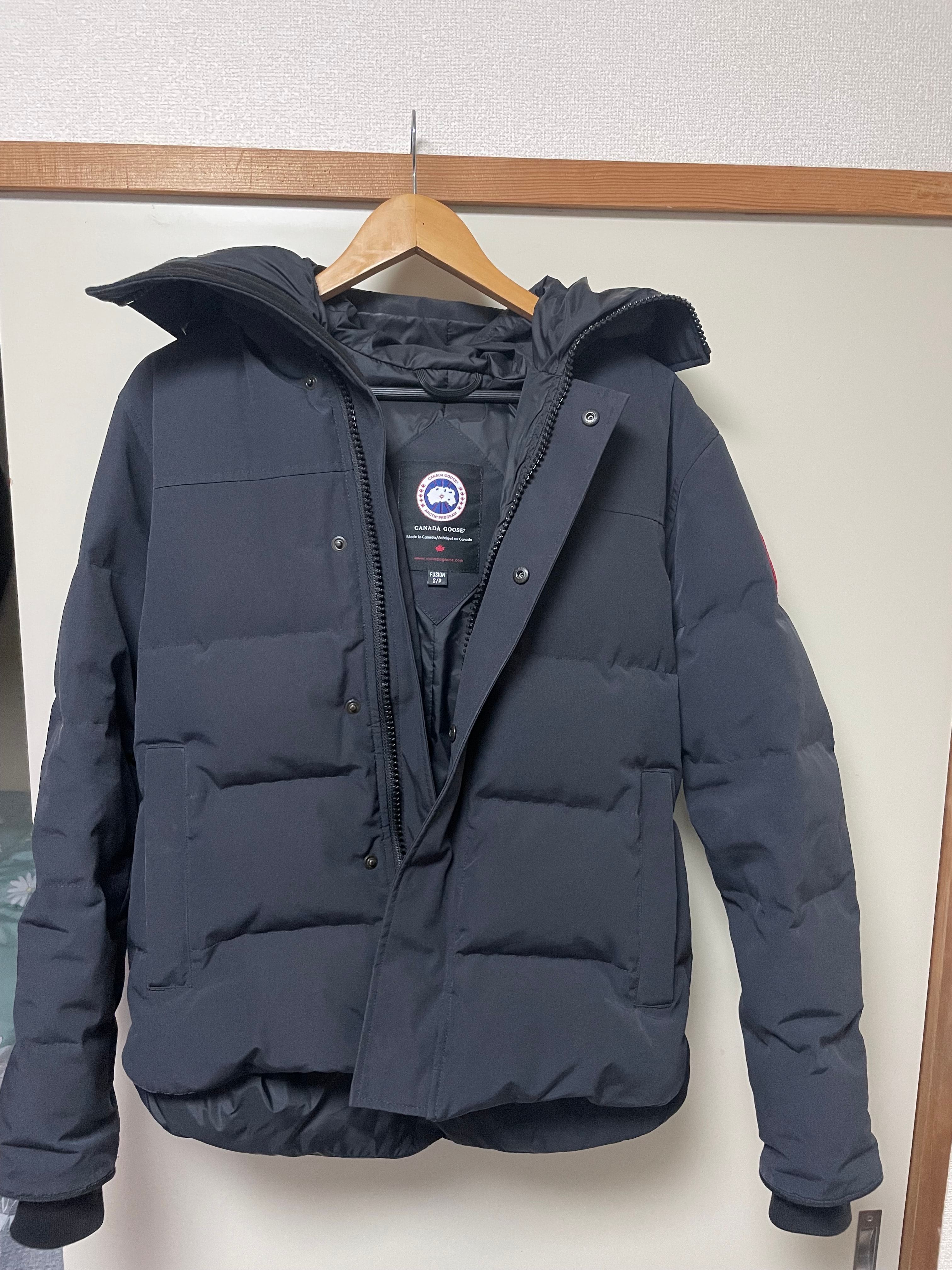 CANADA GOOSE MacMillan Parka Heritage Fusion Fit "Navy"