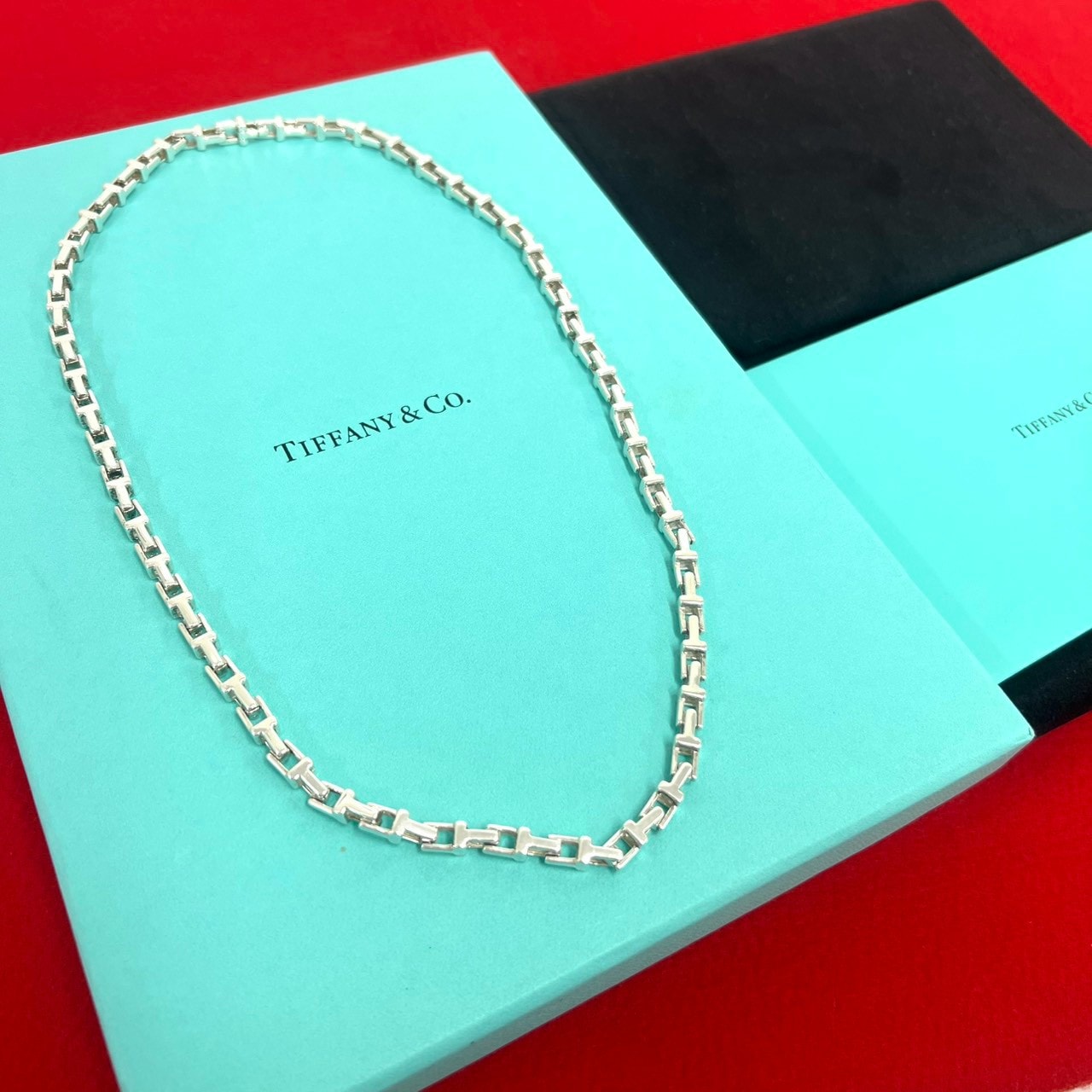 TIFFANY&Co. ティファニー Tナロー チェーン ネックレス シルバー925 ネックレス シルバー
 64273