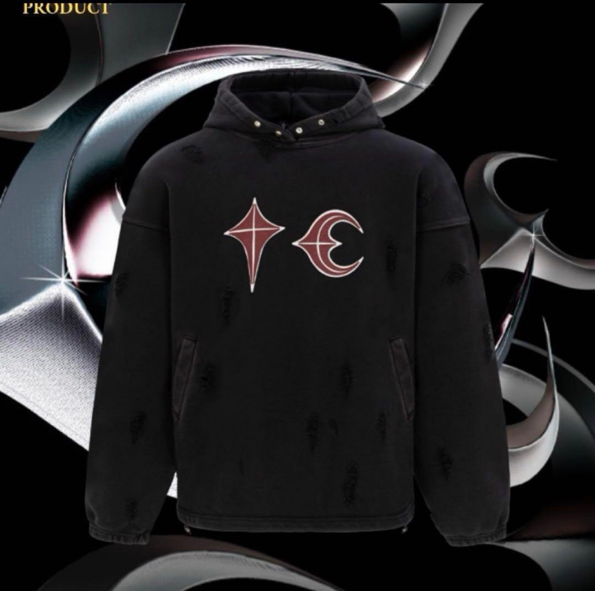 THUG CLUB Rock Hoodie "Black"