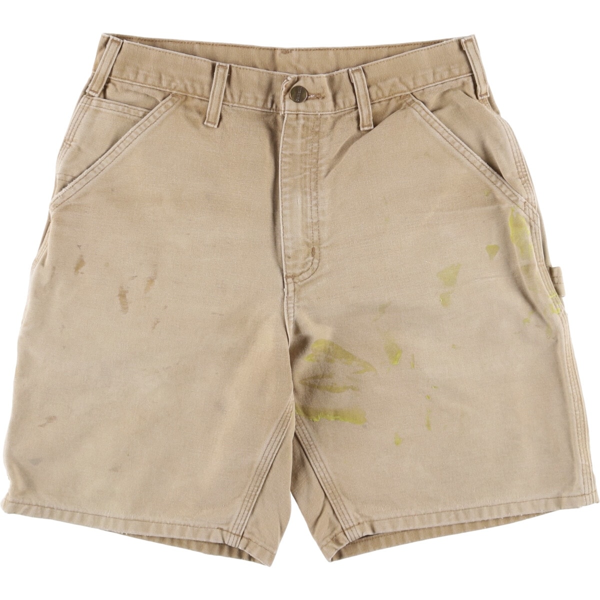 古着 カーハート Carhartt ペイント ダック地ペインターショーツ ショートパンツ メンズw30相当/eaa555077