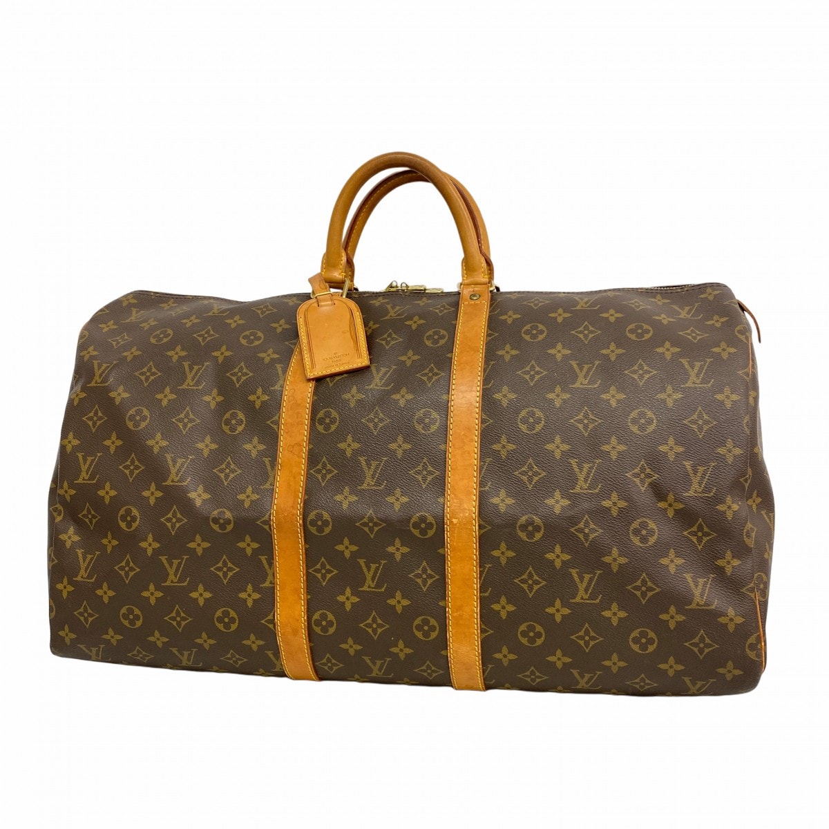 【6dd5359】ルイヴィトン ボストンバッグ モノグラム キーポル55 M41424 ブラウン【中古】メンズ レディース ユニセックス