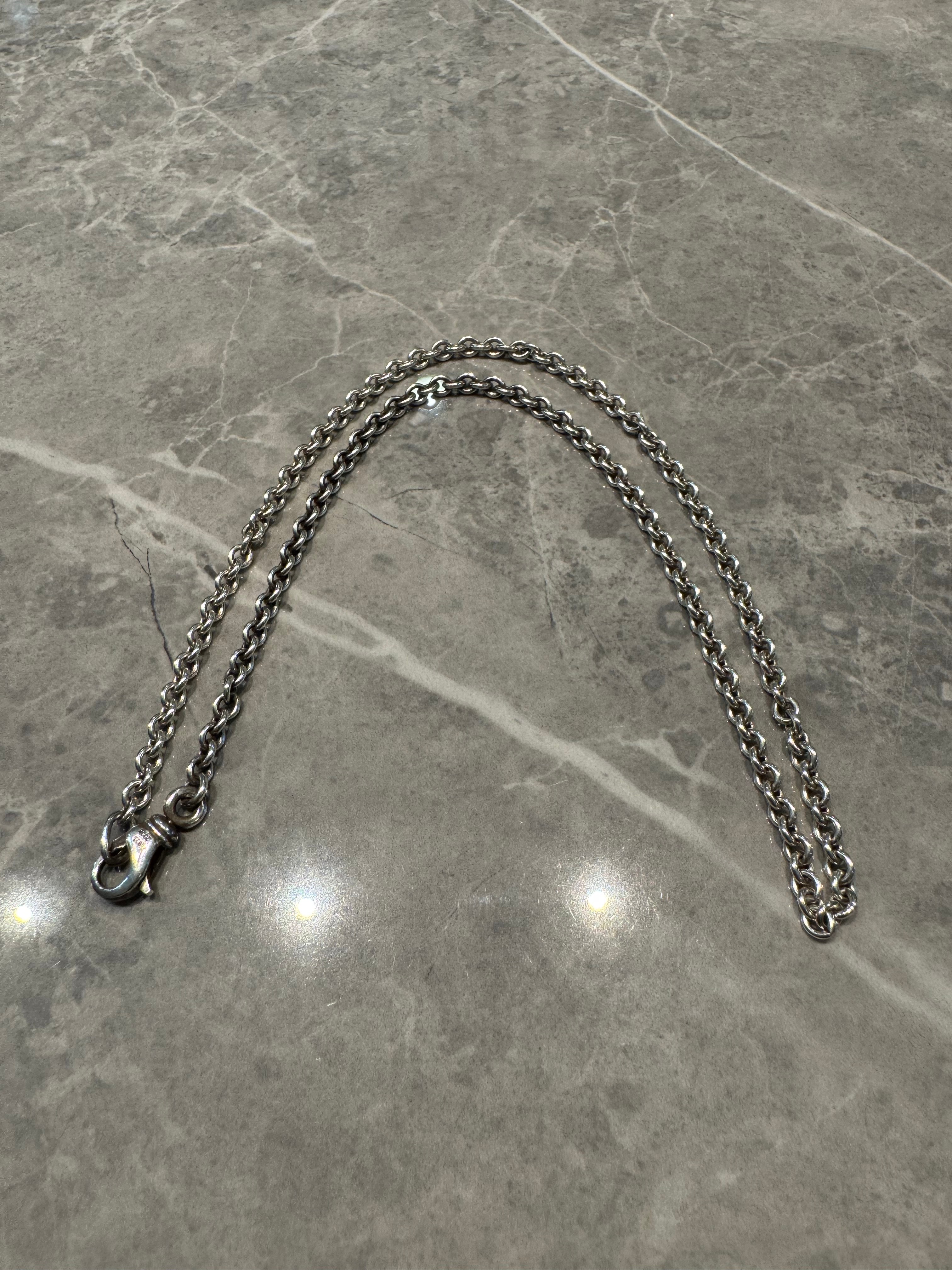 Chrome Hearts NE Chain Necklace "Silver"