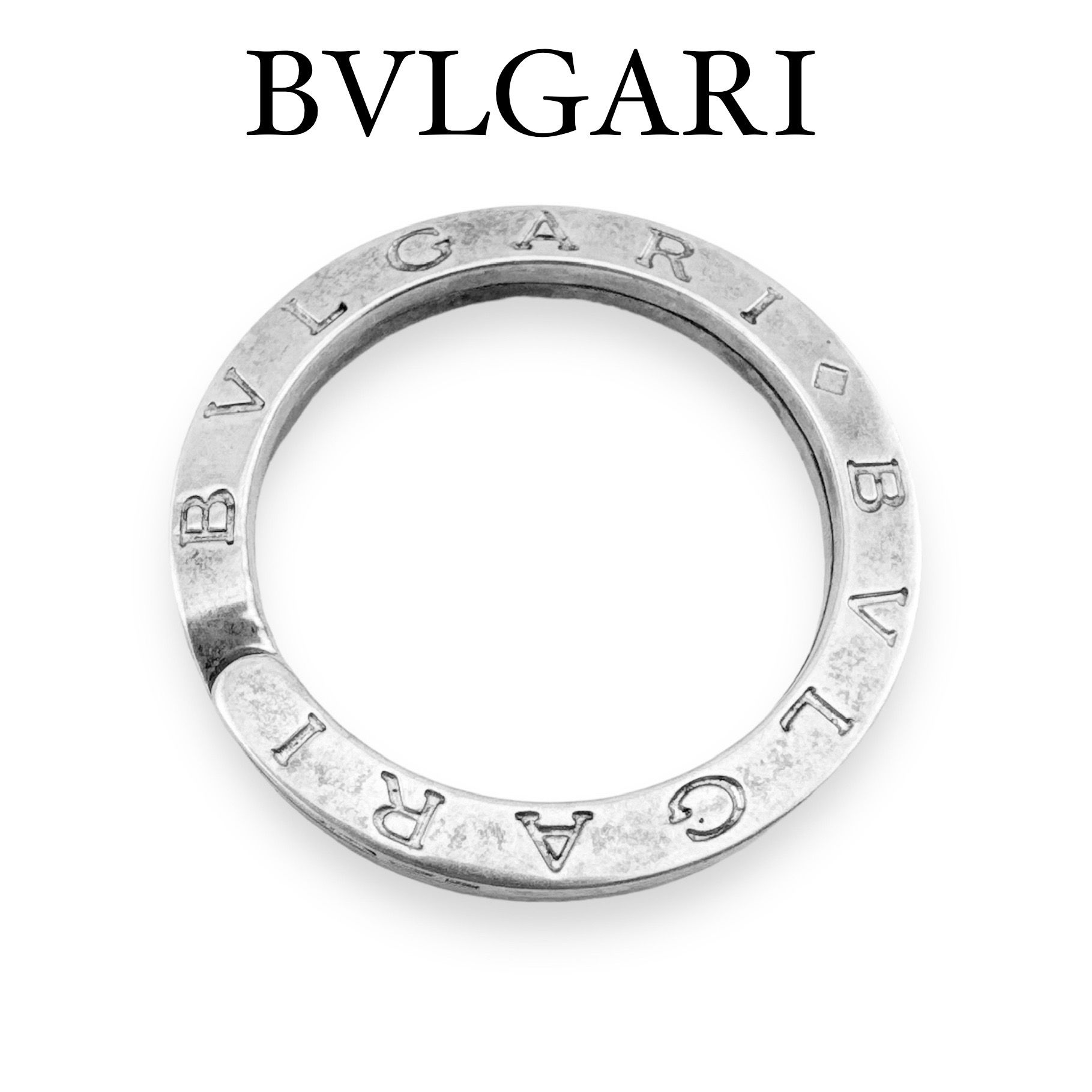 ブルガリ キーリング キーホルダー シルバー 925 チャーム メンズ