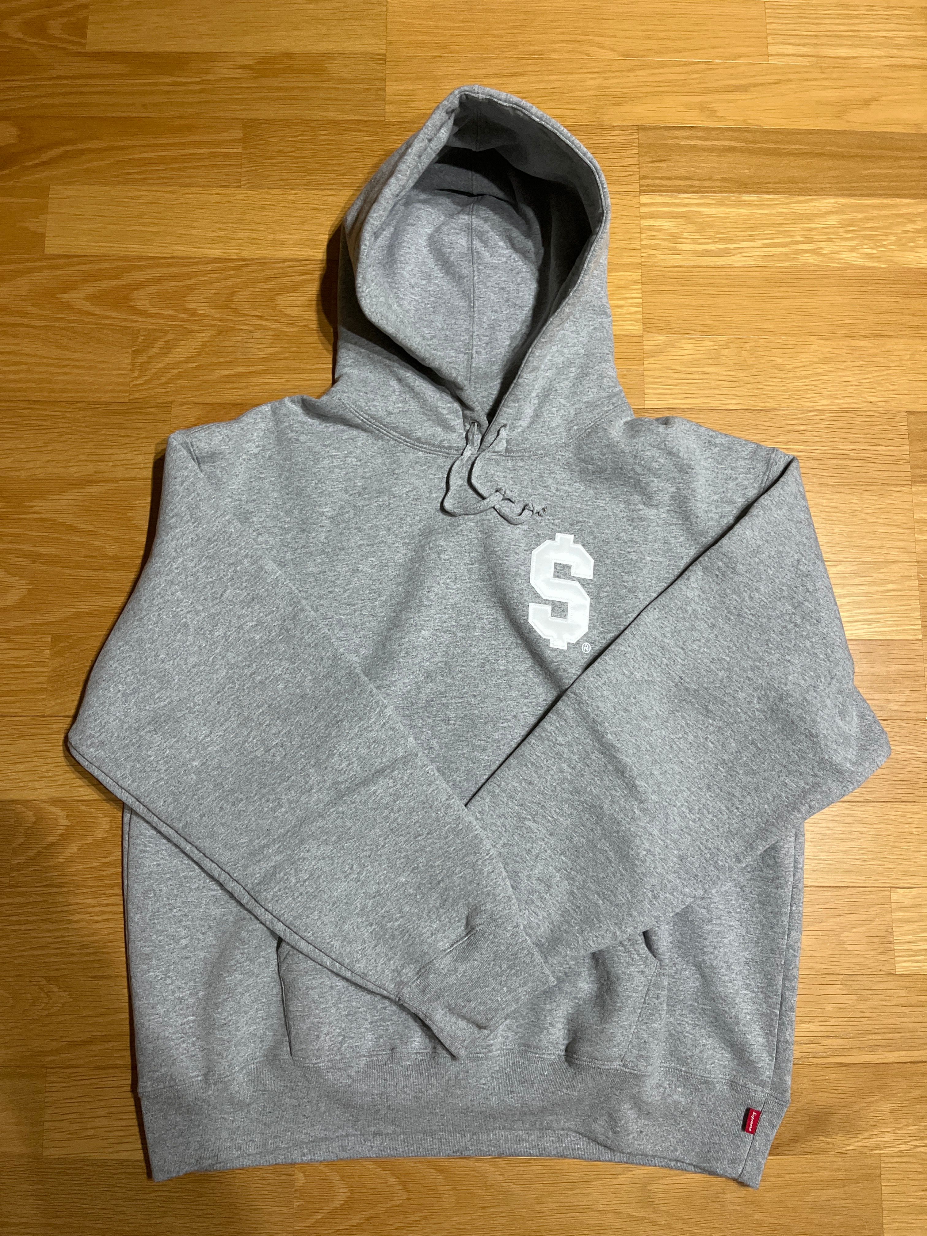 Supreme $ Hooded Sweatshirt "Heather Grey"