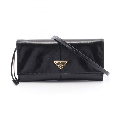 プラダ PRADA ショルダーバッグ バッグ レザー レディース ブラック系 1MT0362CYRF0002 【新品】
