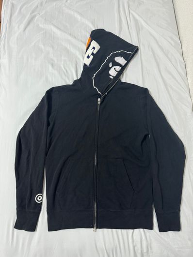 アベイシングエイプ Bape 2nd Ape Zip Black