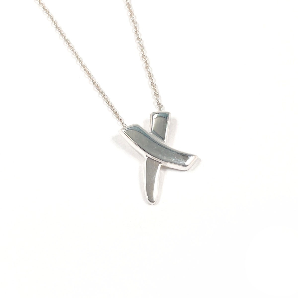 ティファニー ネックレス グラフィティ X キス パロマピカソ  シル